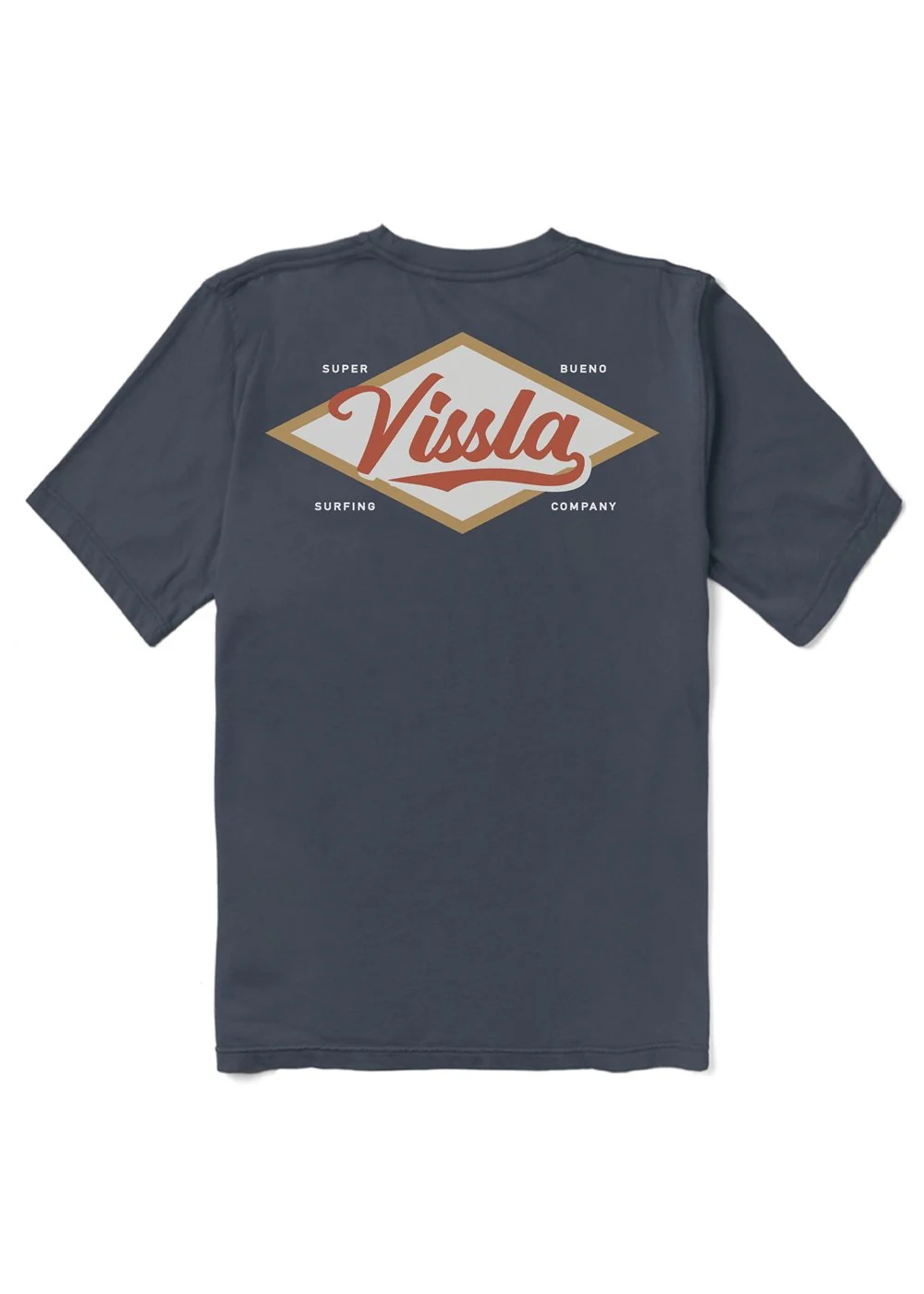 Vissla Corners Organic Pocket Tee || Midnight