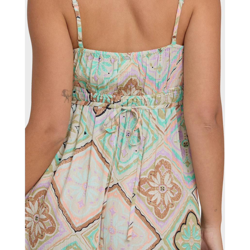 Billabong Dreaming Of Sun Crinkle Mini Dress