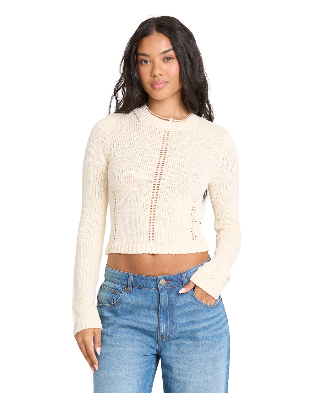 Billabong crop sweater