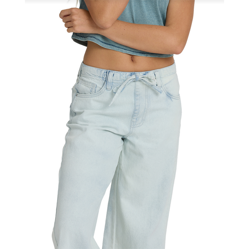 Billabong Jade Saltwashed Elastic Waist Pants || Blue Mist