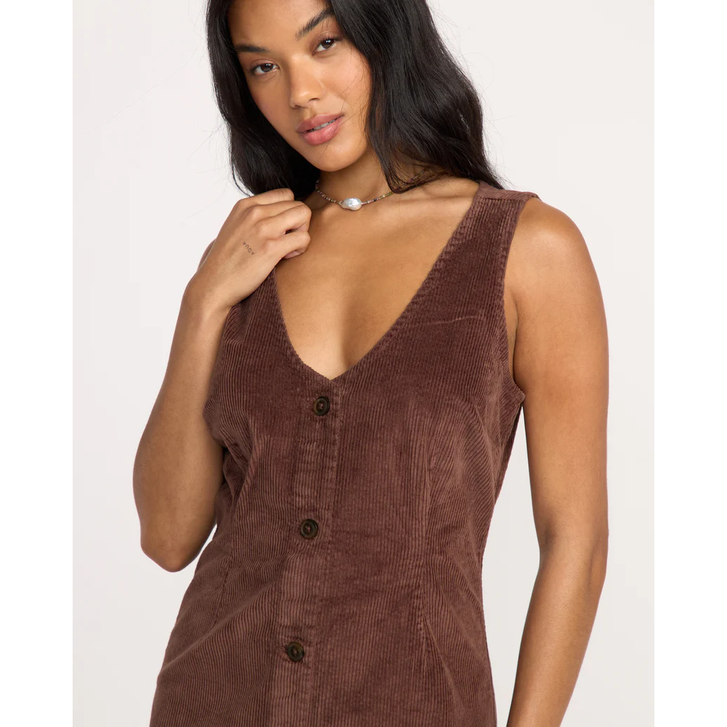 Billabong Last Waves Dress || Espresso