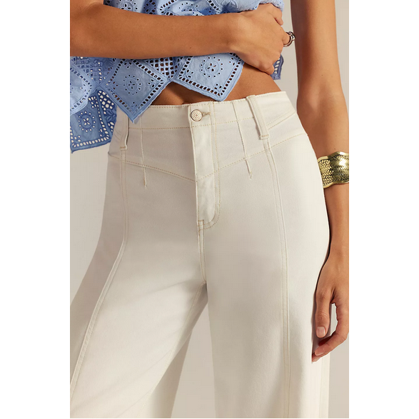 Free People Libre Wide-Leg Jeans || Island Lights