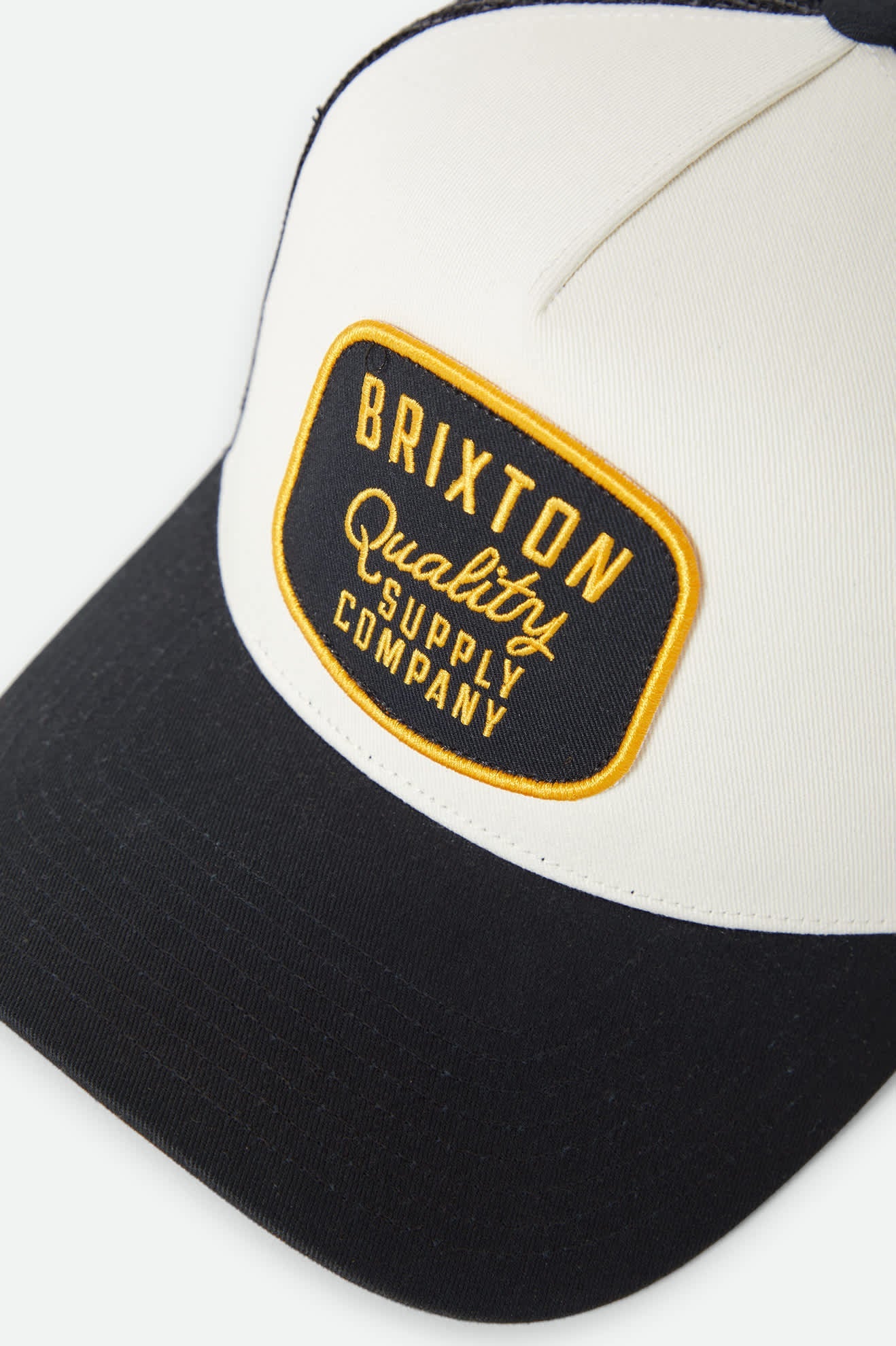 Brixton black/white hat