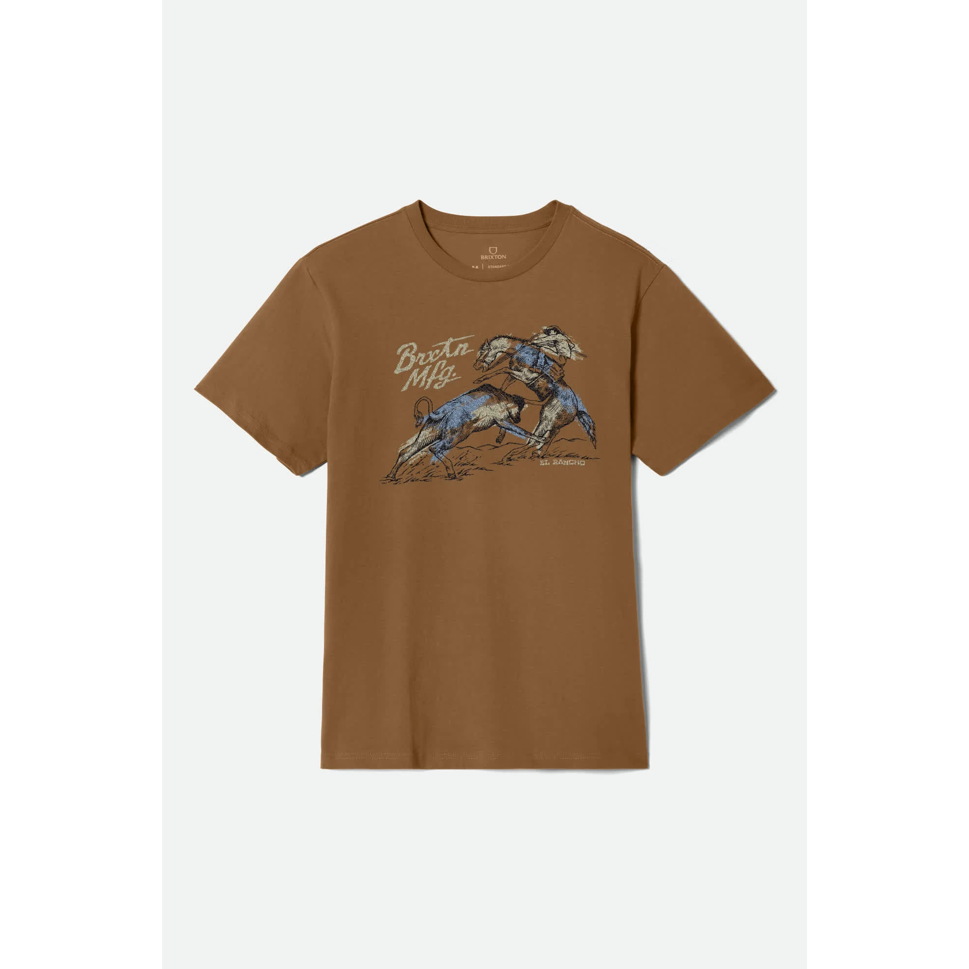 Brixton cowboy t-shirt with bull
