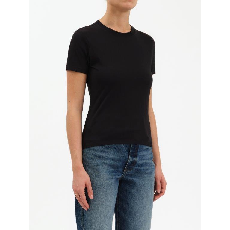 Daze Soul Ties Ruched Back Tee || Black