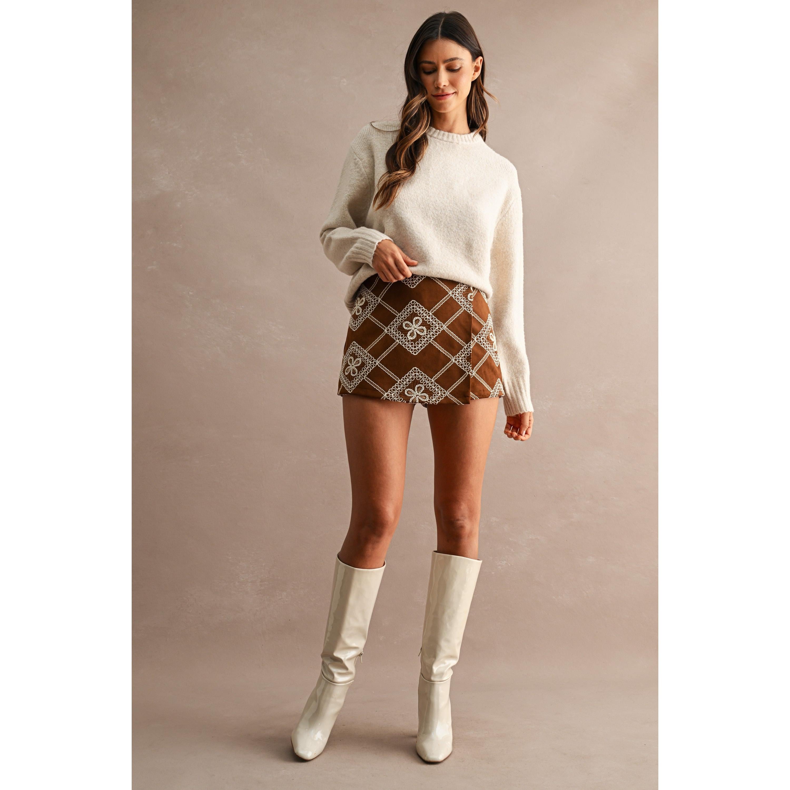 Long Sleeve Crewneck Sweater