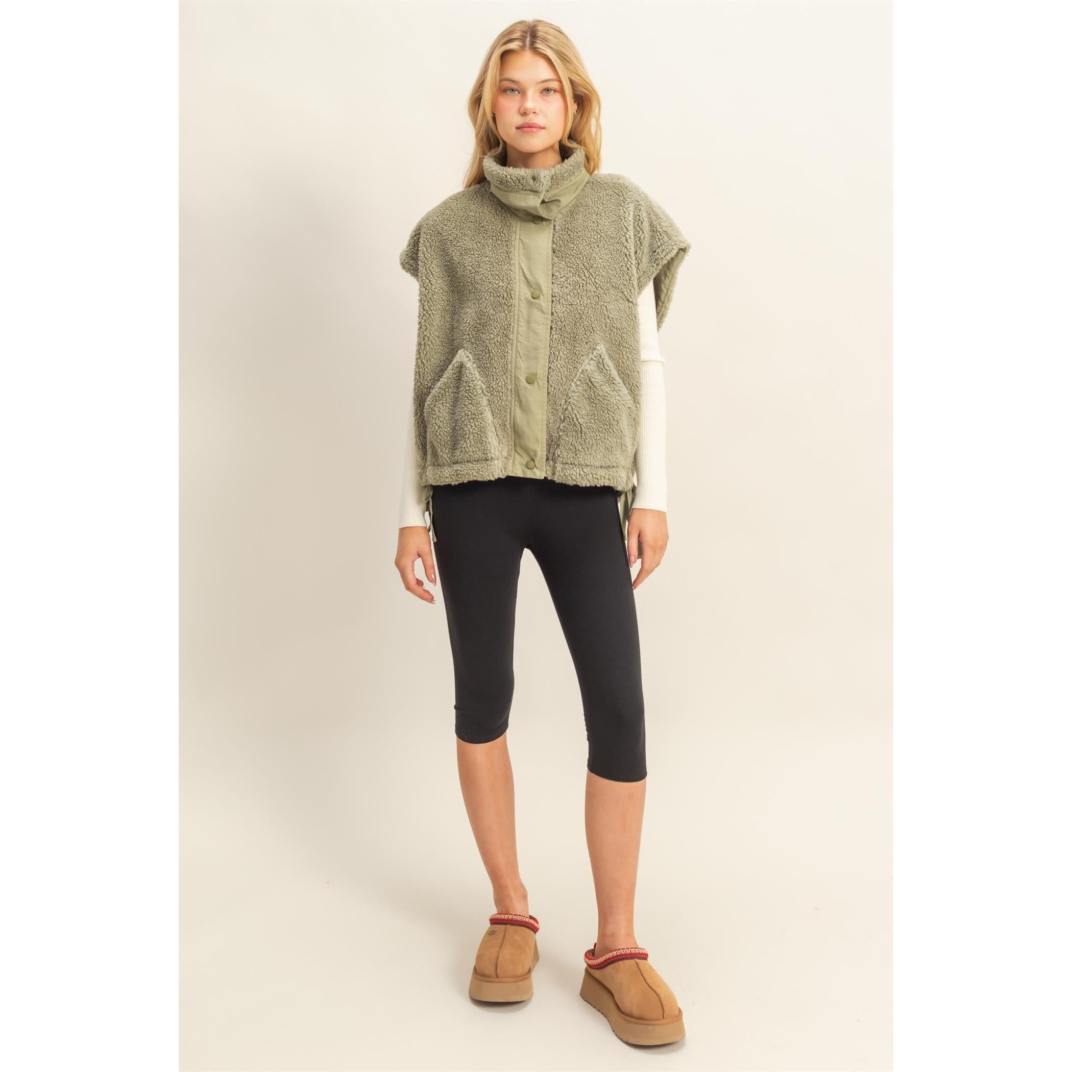 Cozy Sherpa Vest