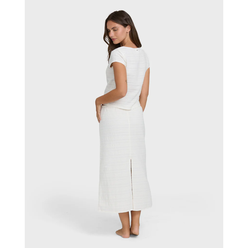 Billabong Your Call Maxi Skirt || Salt Crystal