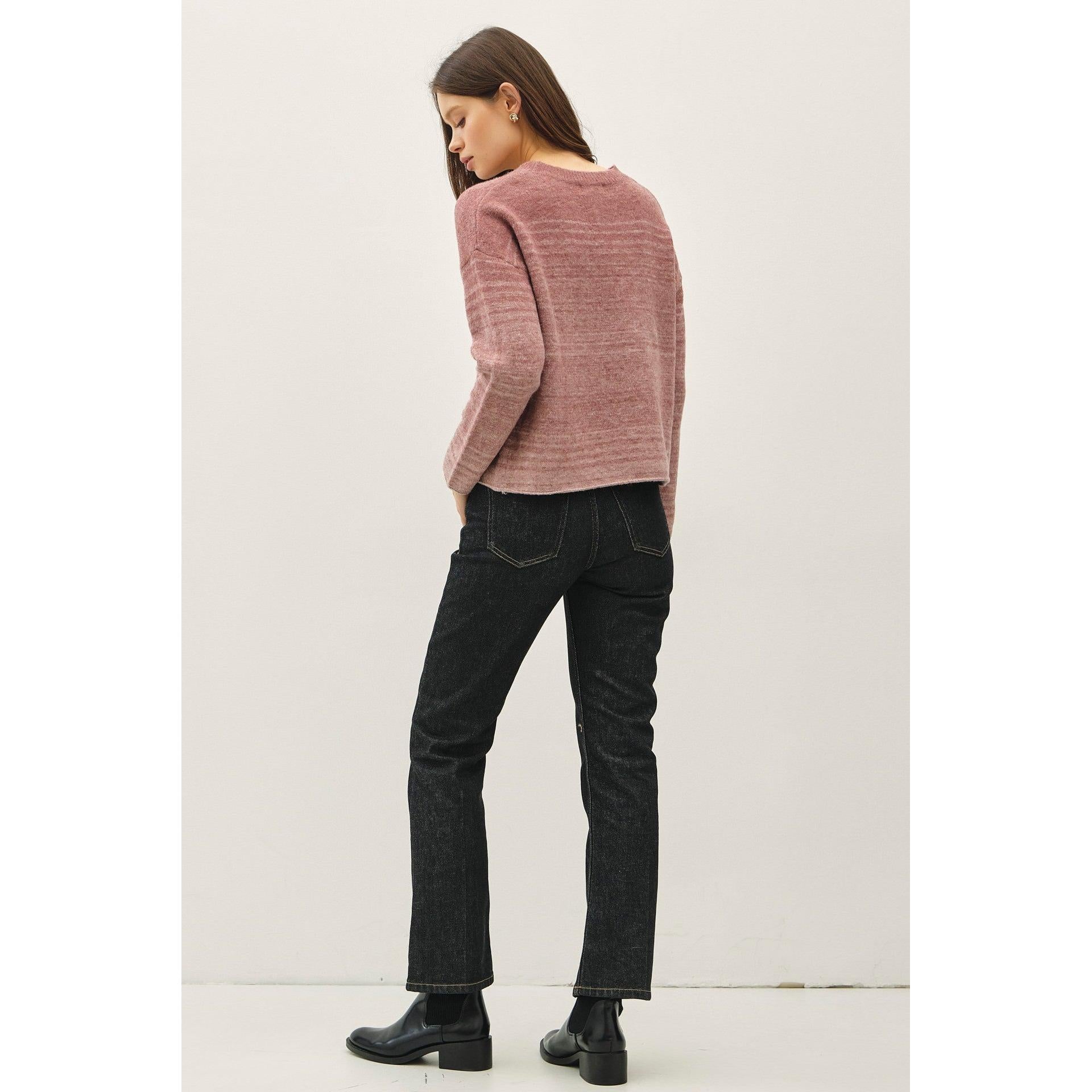 Ombre Sweater || Mauve