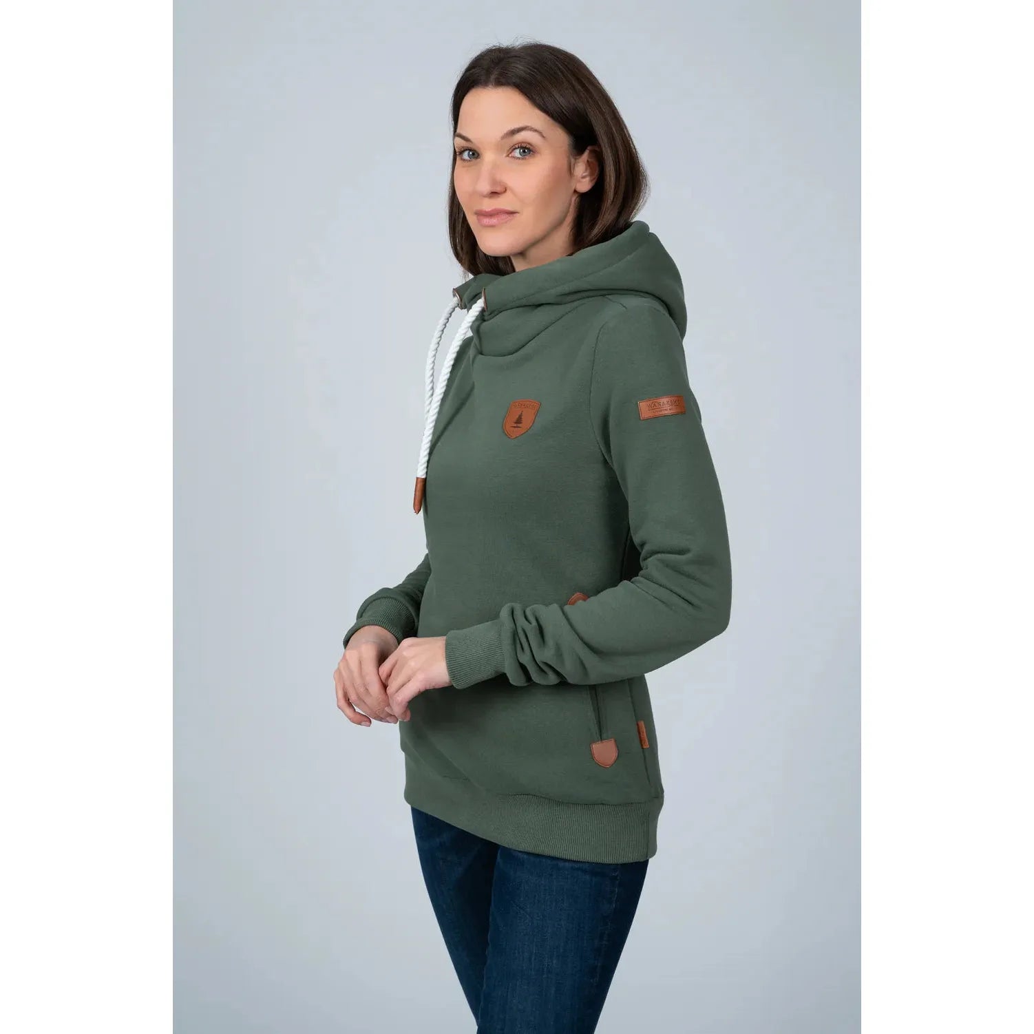 Wanakome Artemis Pullover Hoodie || Moss