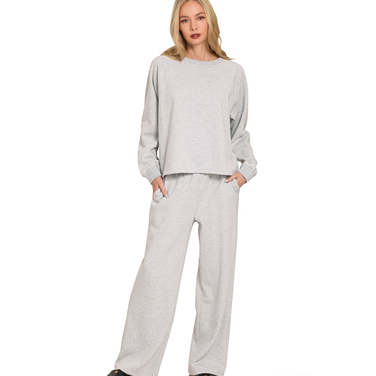 Fleece Pullover & Sweatpants Set