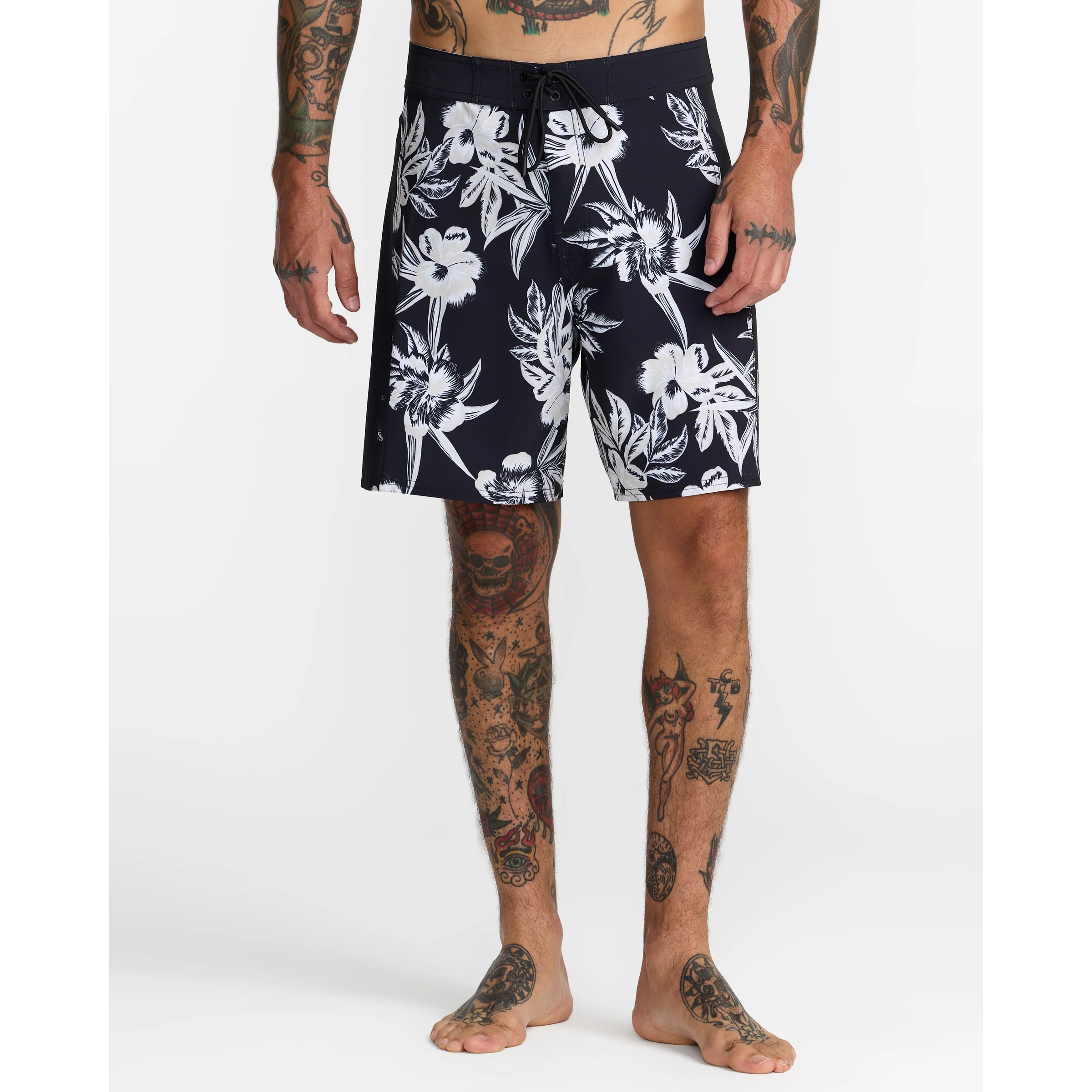 RVCA Apex 2 Trunks || Black Floral