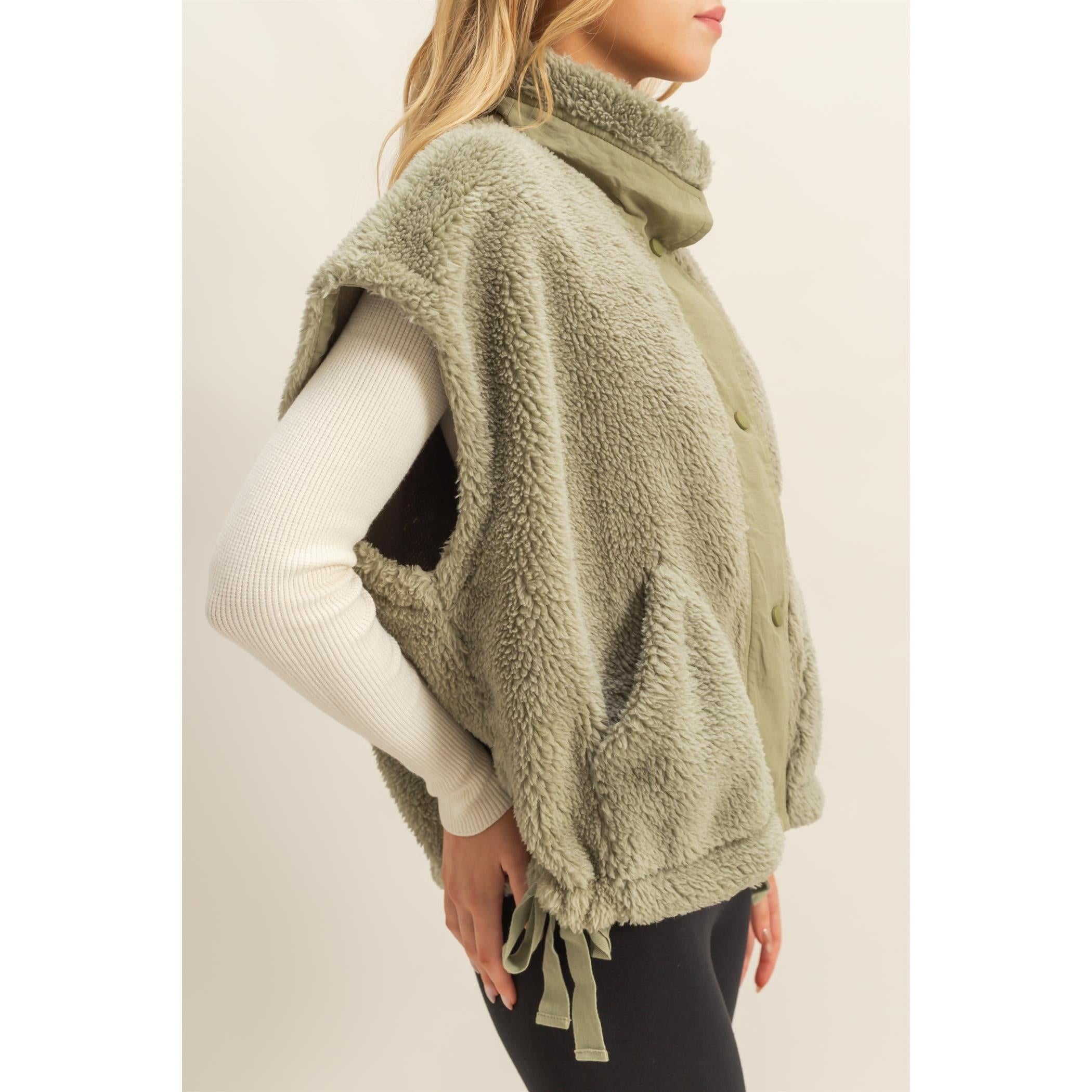 Cozy Sherpa Vest