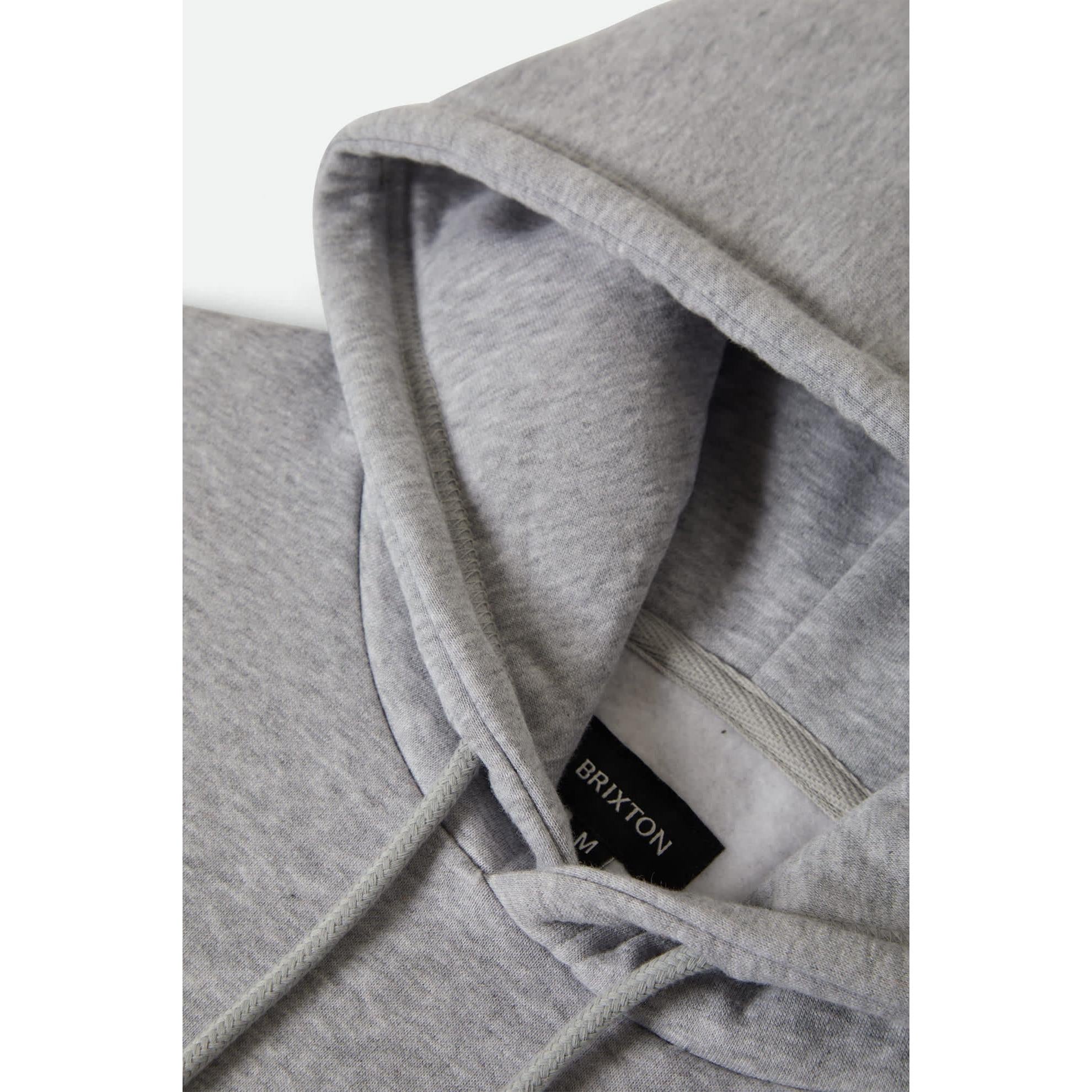 Brixton Genuine Quality Hoodie || Heather Grey