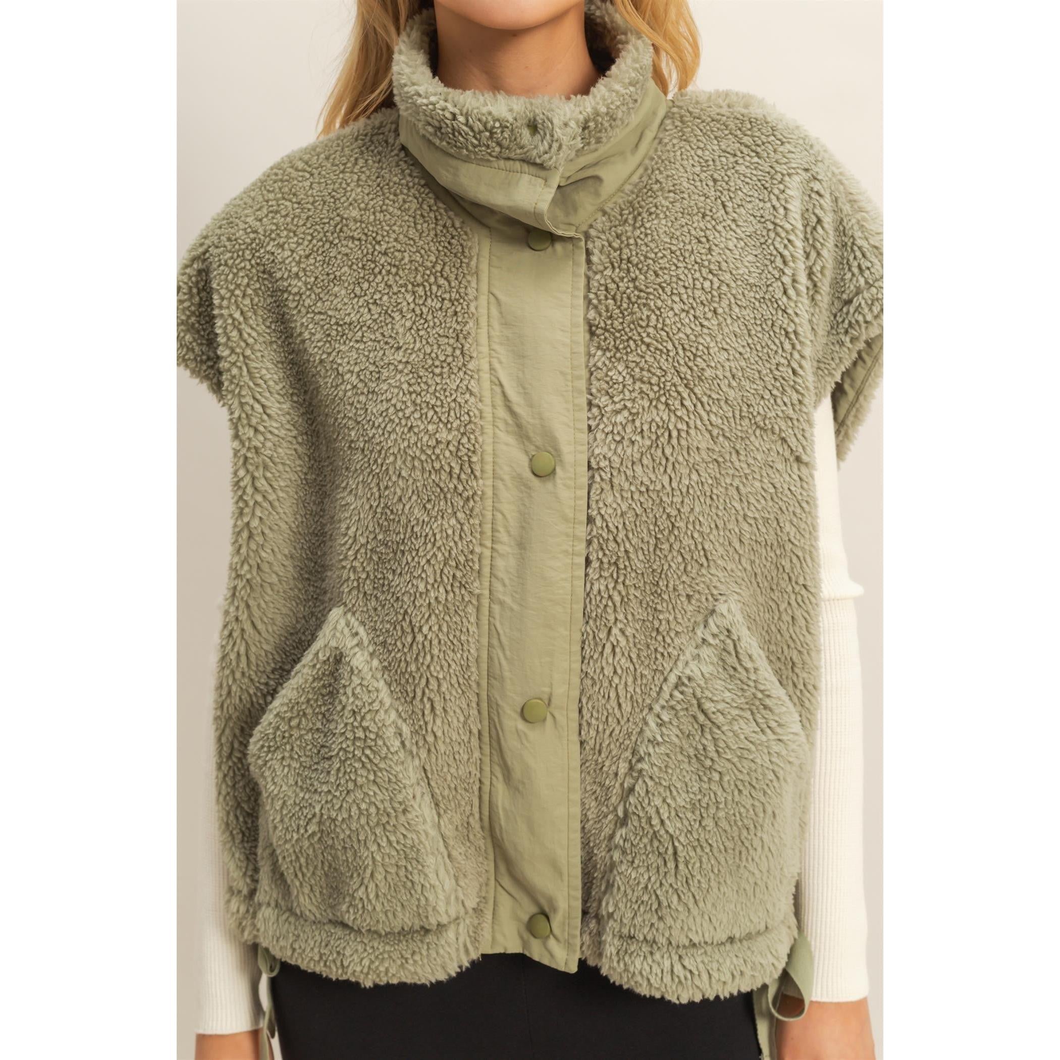 Cozy Sherpa Vest