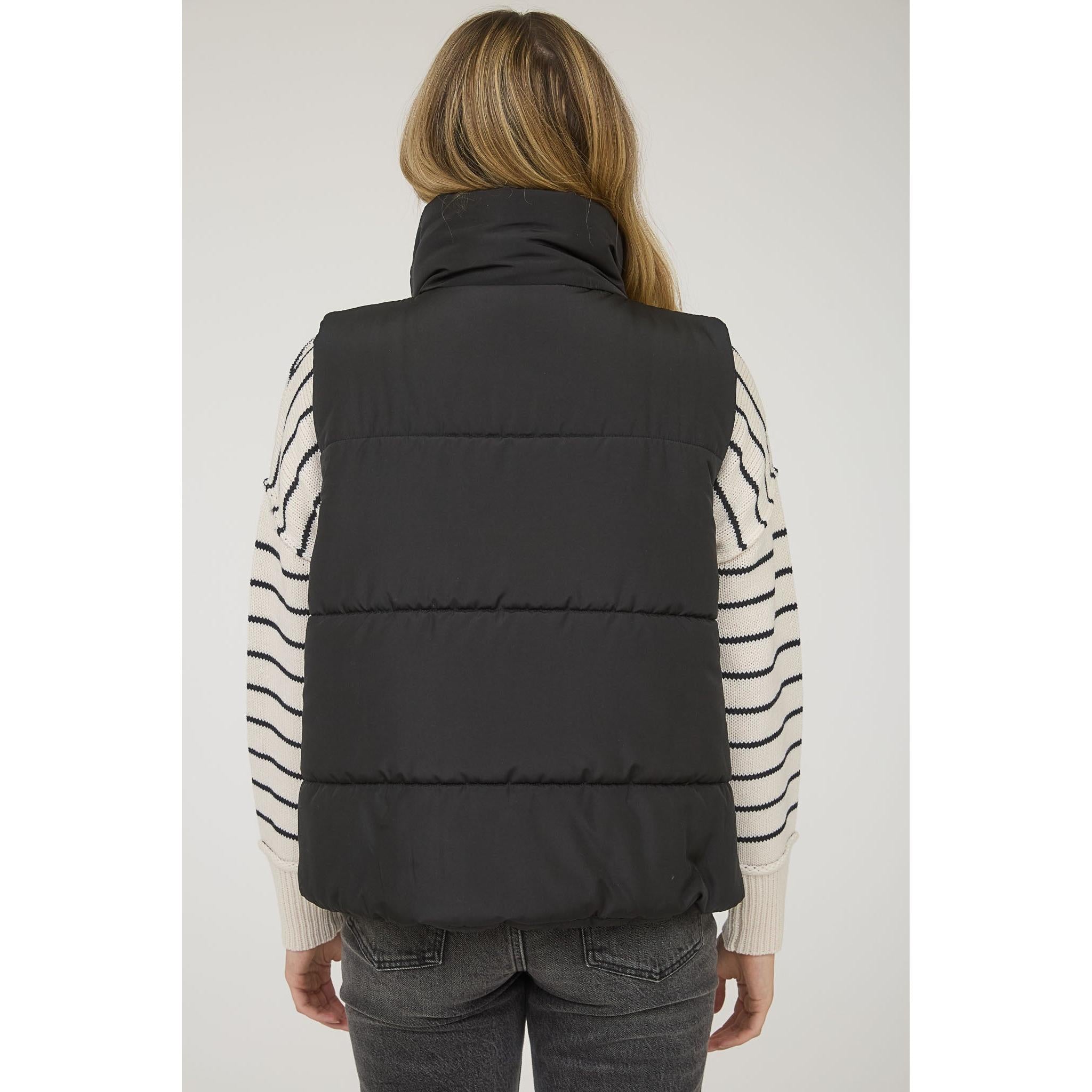 Zip Up Puffer Vest