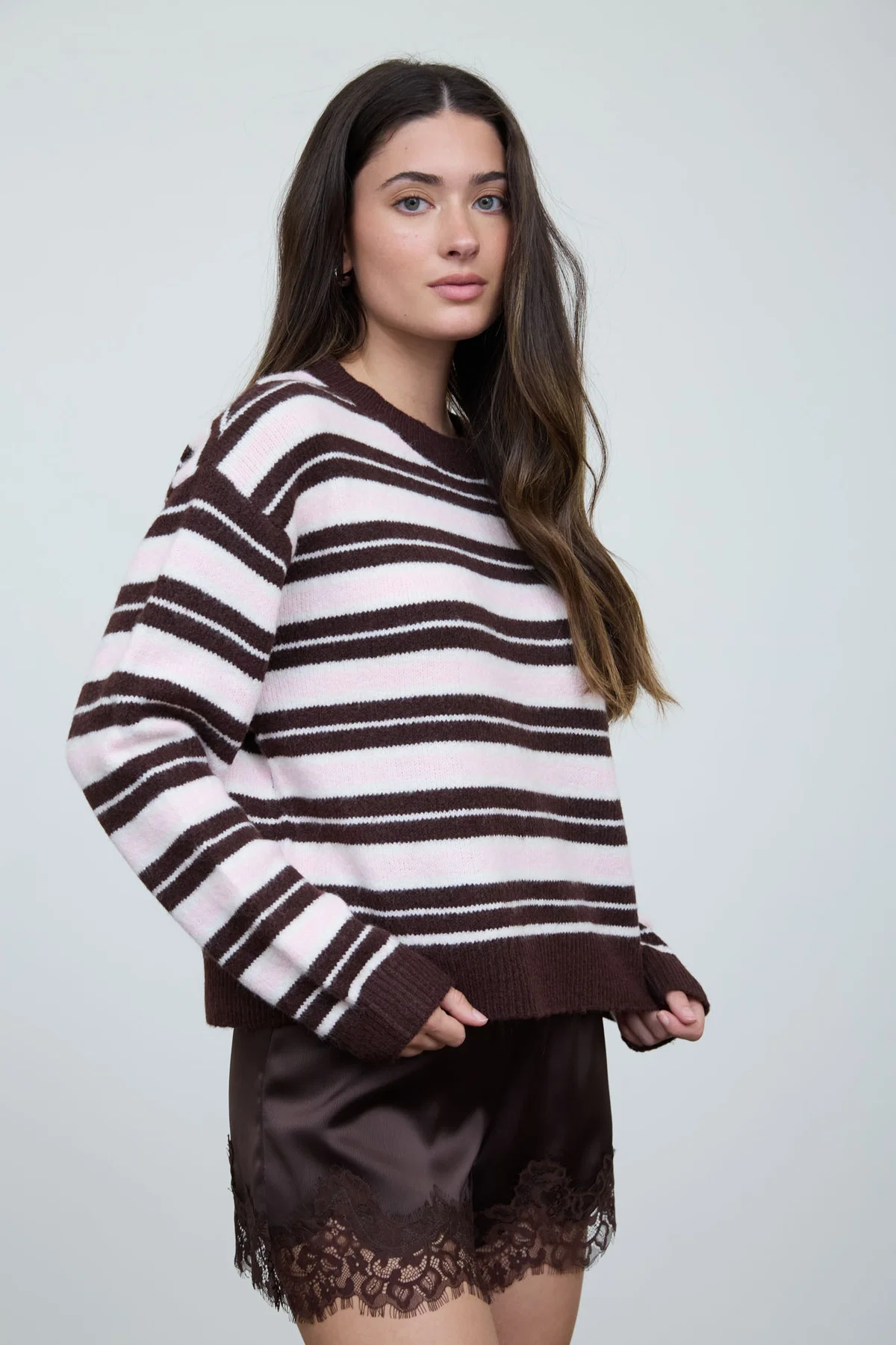 Multi-color Stripe Sweater