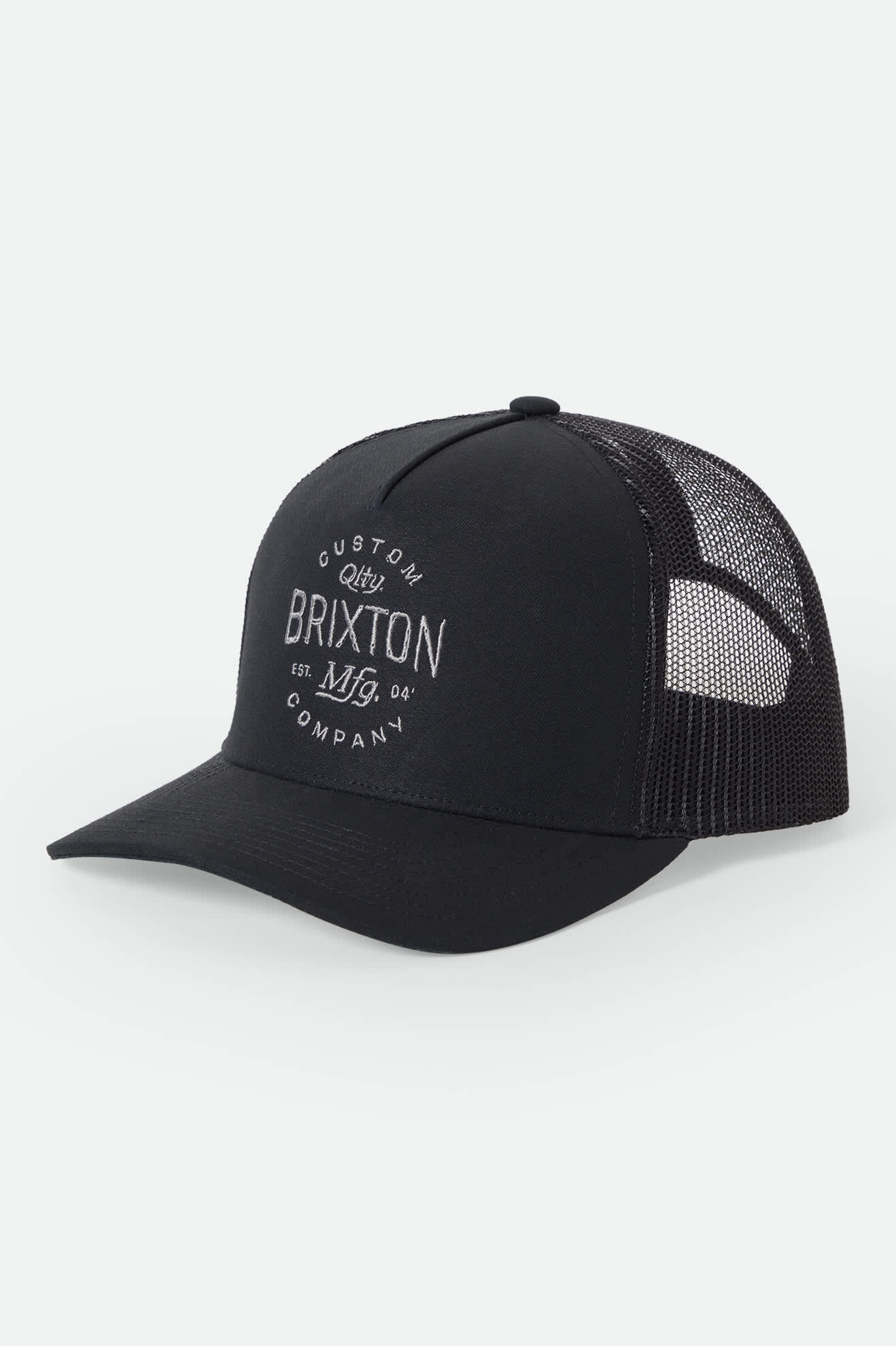 Brixton Fremont Trucker Hat || Black/Black