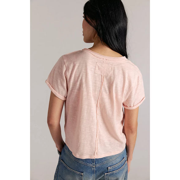 Free People Take 2 Tee || Blush