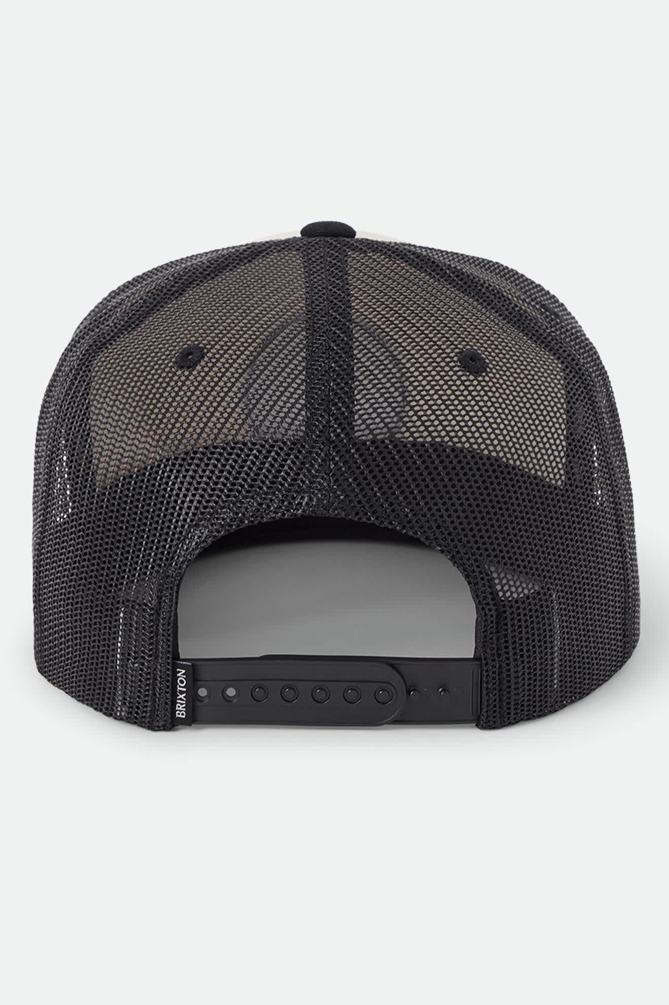 Brixton Oath Trucker Hat || Whitecap/Black