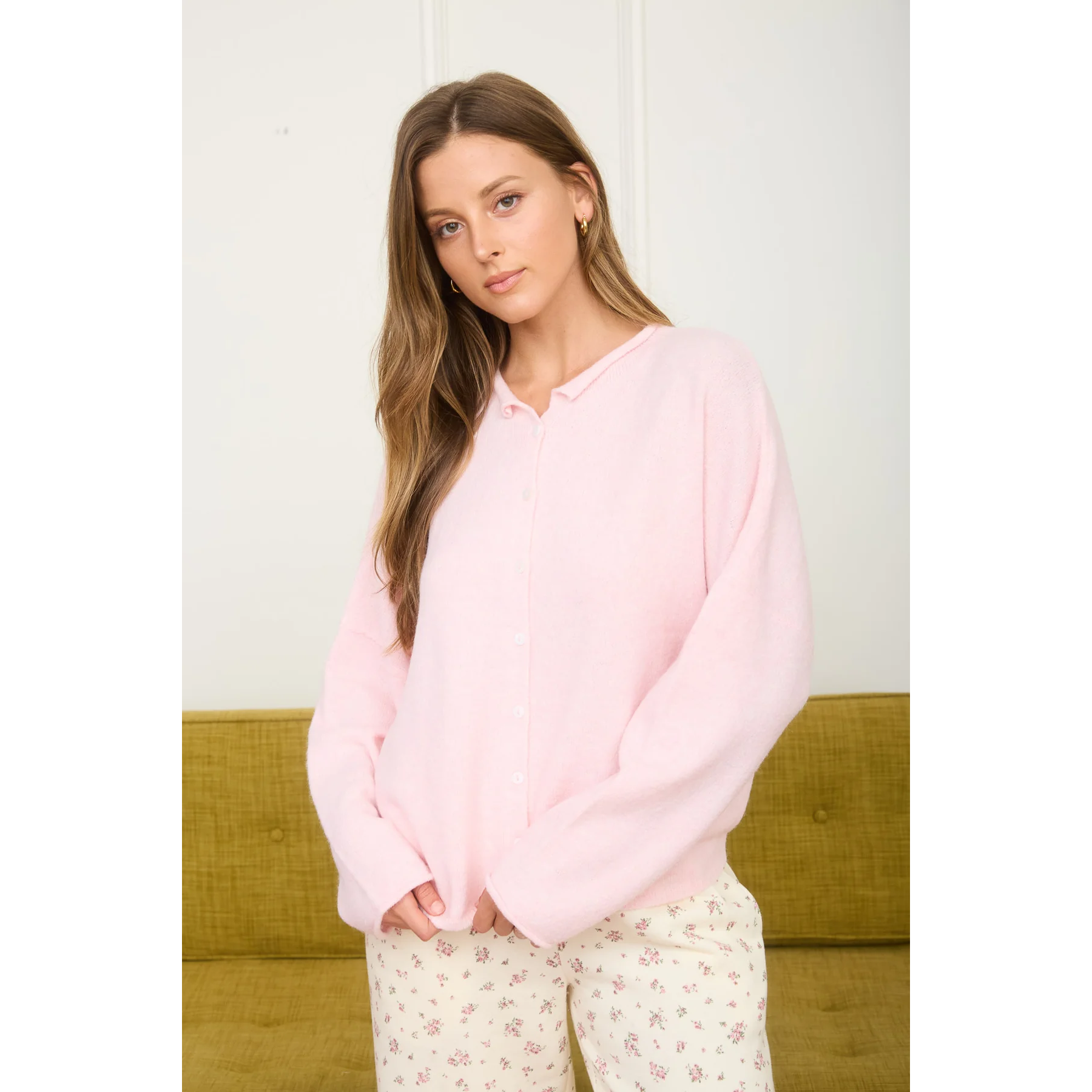 button up lightweight cardigan