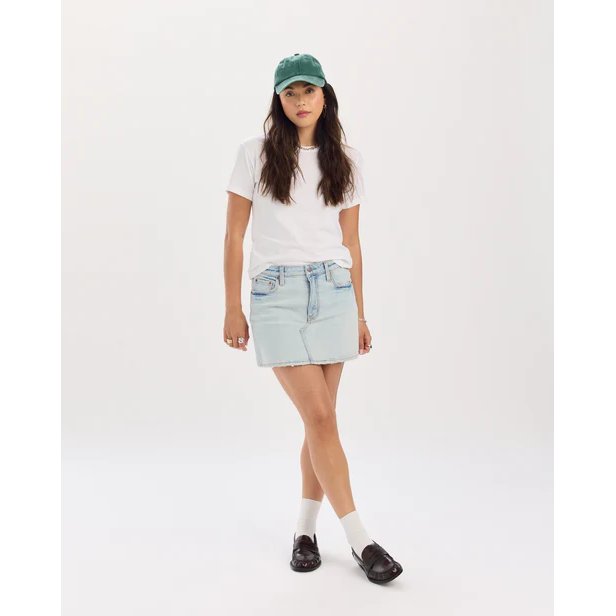 DAZE Denim Malibu Mini Skirt || Magnetic