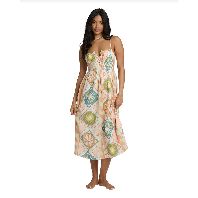 Billabong beachy dress adjustable straps