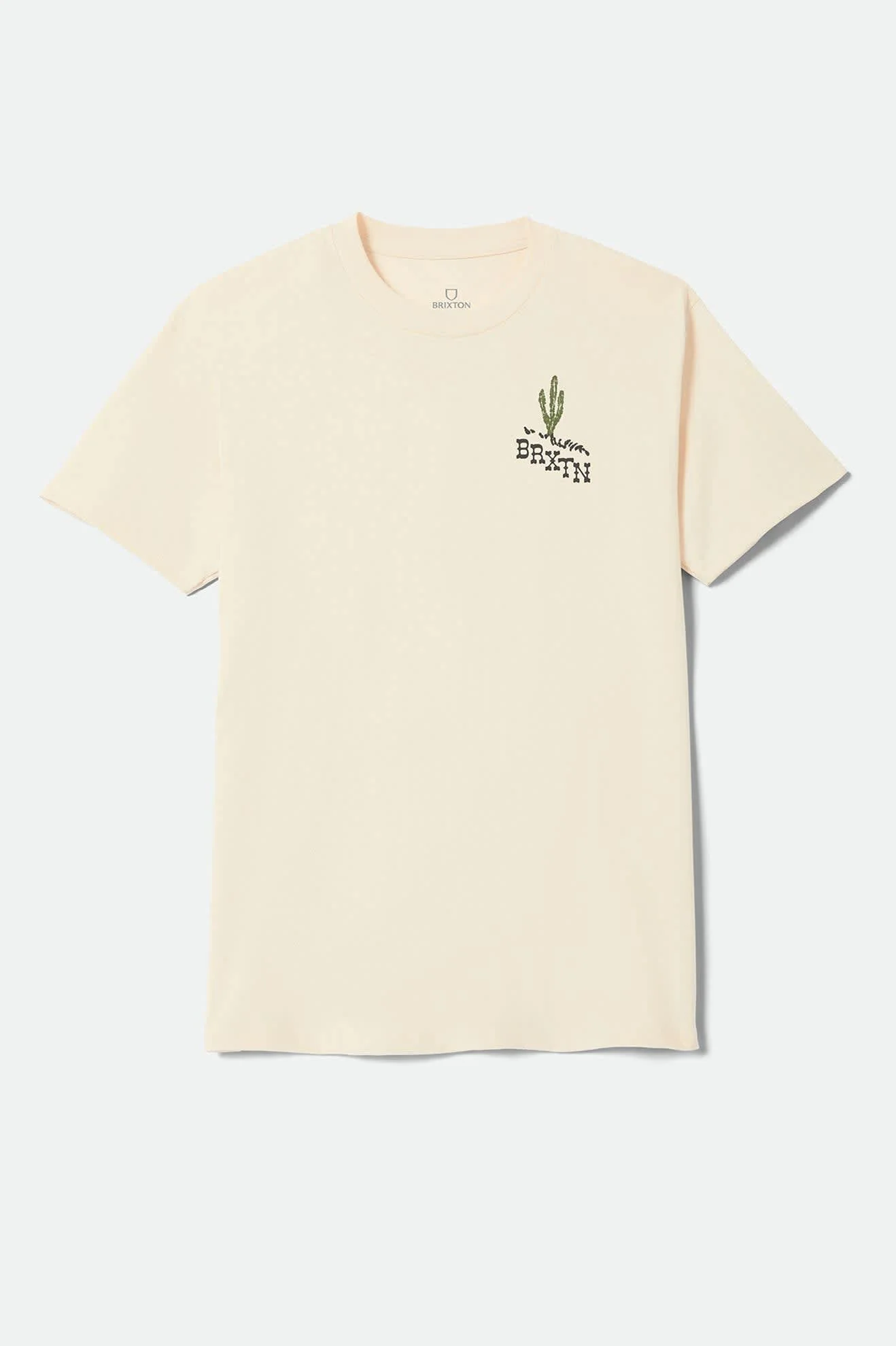 Brixton Keslo Standard T-Shirt || Cream