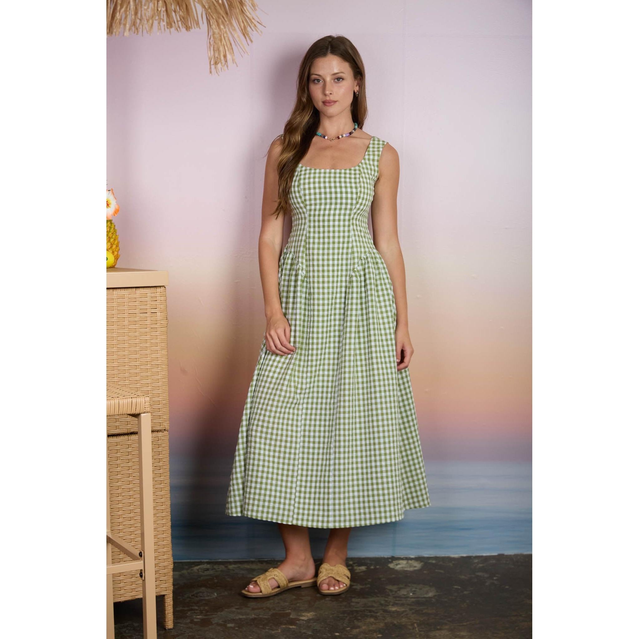 Gingham dress