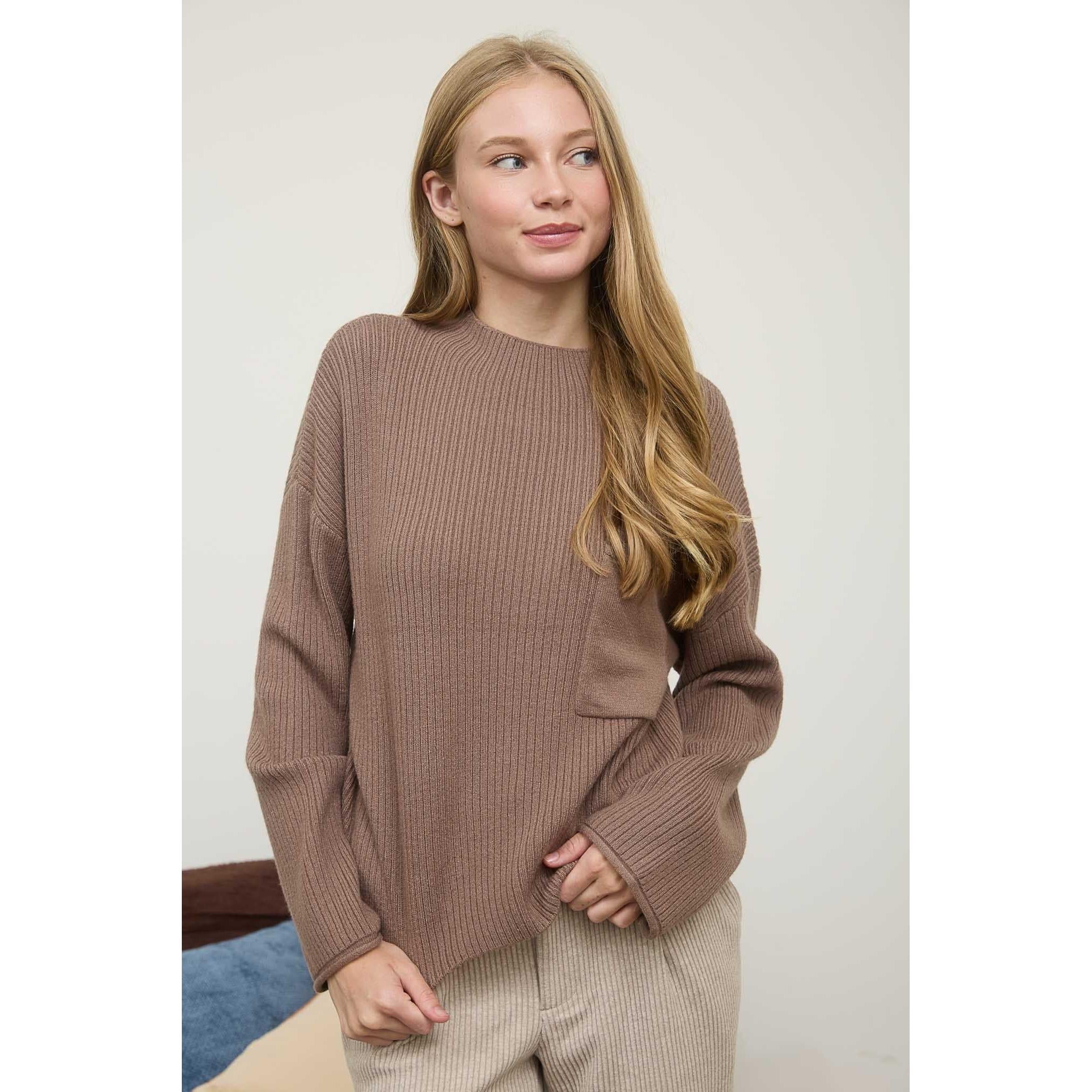 Pocket Detail Sweater