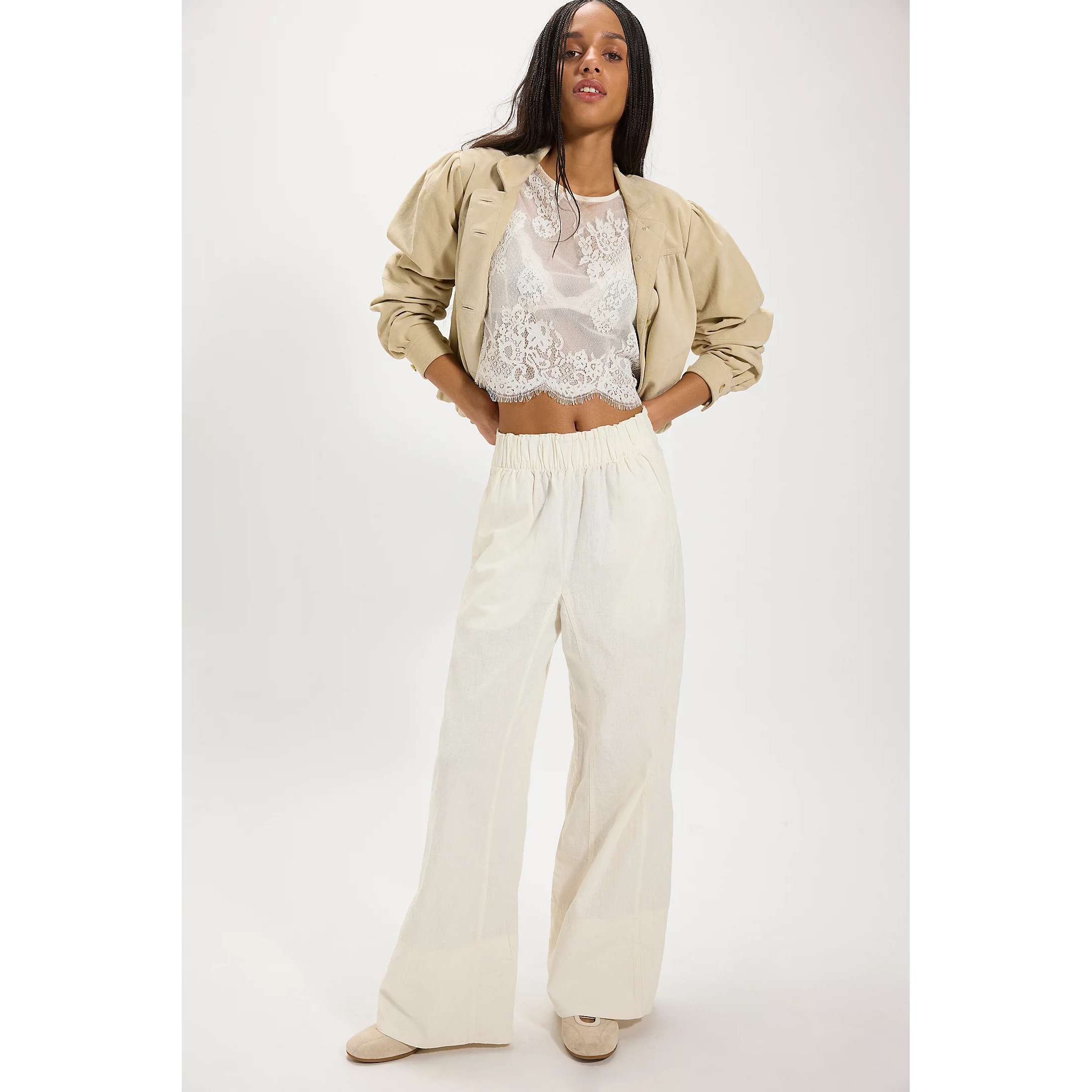 Free People linen pants