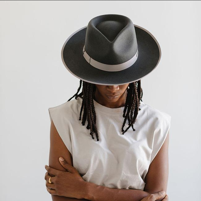 Gigi Pip Monroe Rancher Hat Monroe Rancher Fedora - Gigi Pip - Lush Lemon main image 2